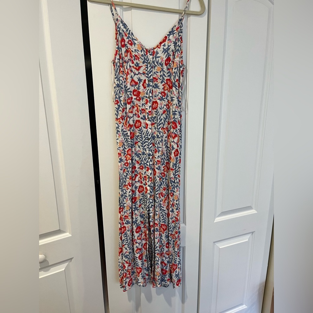 Billabong floral midi dress